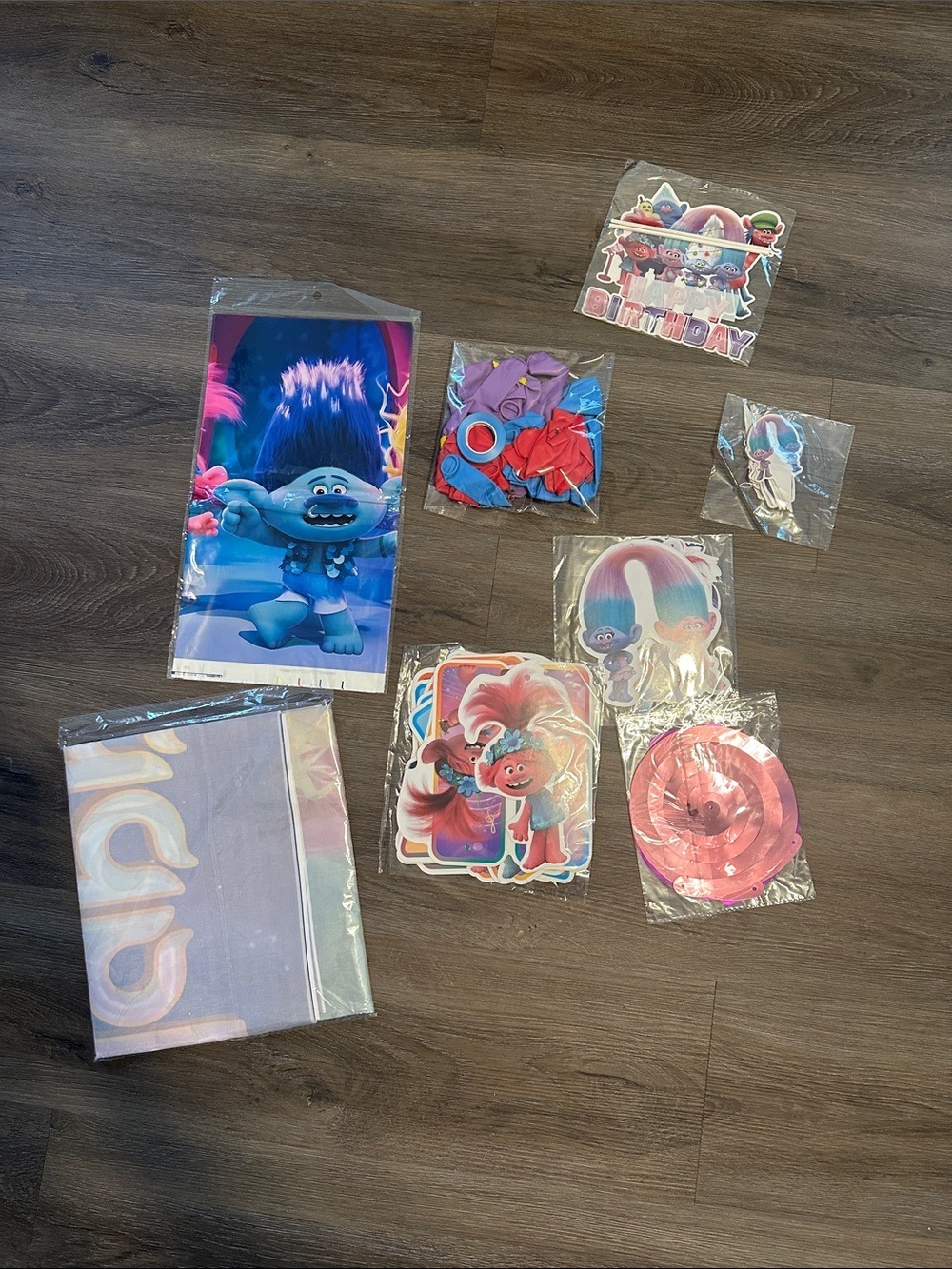Trolls Themed Party Decoration Kit